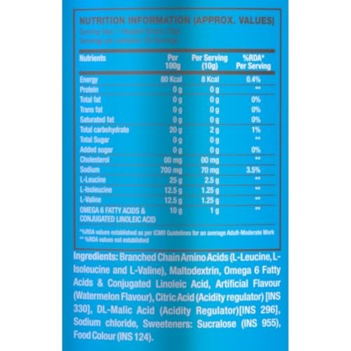 BPI Sports Best BCAA Powder - Muscle Recovery Support - Branched Chain Amino Acids | Building Blocks of Protein and Muscle - Post Workout Recovery – Hydration - Watermelon Ice, 30 Servings - görsel 8
