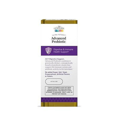 21st Century Advanced Probiotic Capsules, 60 Count