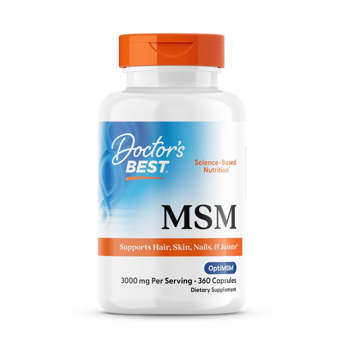 Doctor's Best MSM Supplement Capsules for – OptiMSM: The premium, pure MSM ingredient that is rigorously tested – Image 2