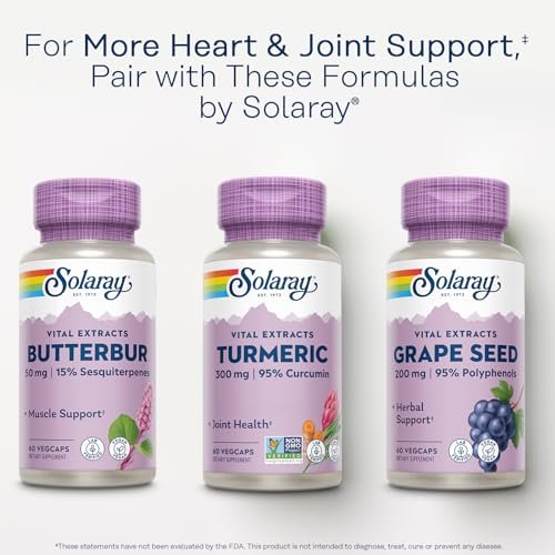 SOLARAY Turmeric Supplement 300 mg - Turmeric Root Extract with 95% Curcumin - Joint Support Supplement for Joint Health and Comfort - Non-GMO, Vegan, Gluten Free, 60-Day Guarantee, 60 Servings - görsel 4