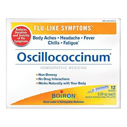 Boiron Oscilloccinum 12 Doses, 0.04 oz Each - Homeopathic Flu Relief - görsel 1