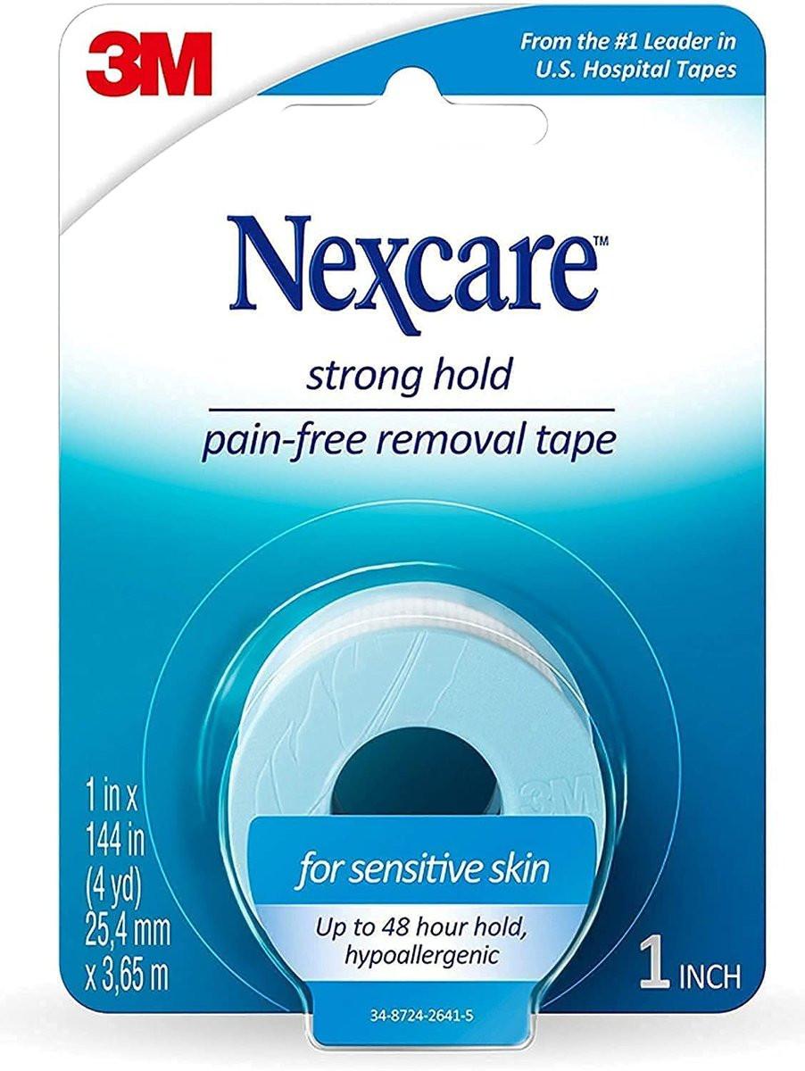 Nexcare Sensitive Skin Tape, 1 in x 4 yds, 2 Count (Pack of 1) - görsel 5