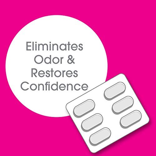 vH essentials Vaginal Odor Treatment - pH Balanced Vaginal Suppositories - 6 Tablets With Applicator - görsel 2