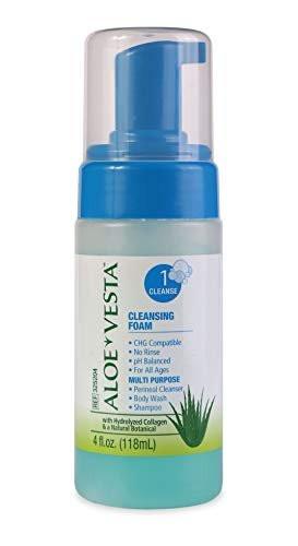 ALOE VESTA Cleansing Foam 4 oz - ConvaTec Gentle Skin Cleanser - görsel 2