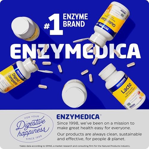 Enzymedica GlutenEase - Digestive Enzyme – Trusted Brand: Enzymedica is a leader in digestive enzyme supplements, – Image 5