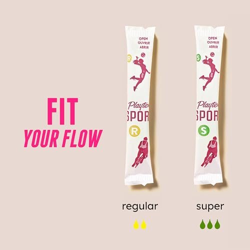 Playtex Sport Odor Shield Tampons Super Absorbency, Unscented - 32ct - görsel 15