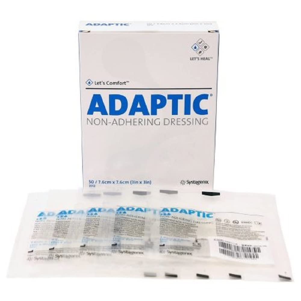 Systagenix Adaptic Non-Adhering Dressing 3" x 3" (Pack of 5) - görsel 1
