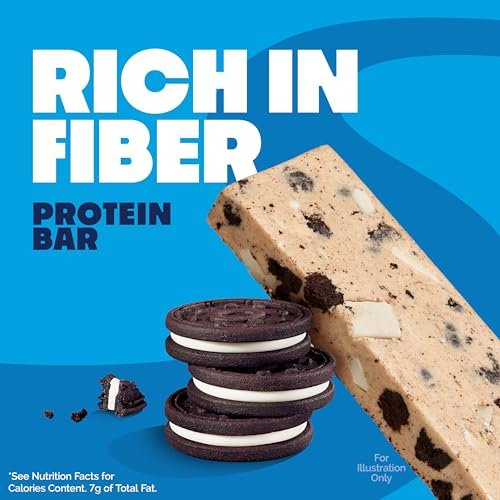 Quest Nutrition Cookies & Cream Protein – High Protein, Low Sugar: Each bar provides 21g of complete protein to – Image 1