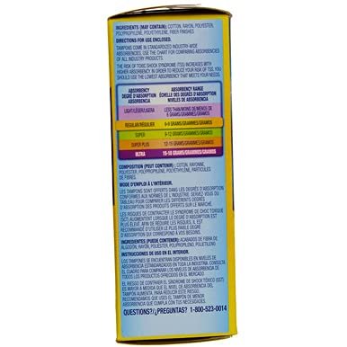 Tampax Tampons with Flushable Cardboard Applicator - Regular - 20 ct - görsel 9