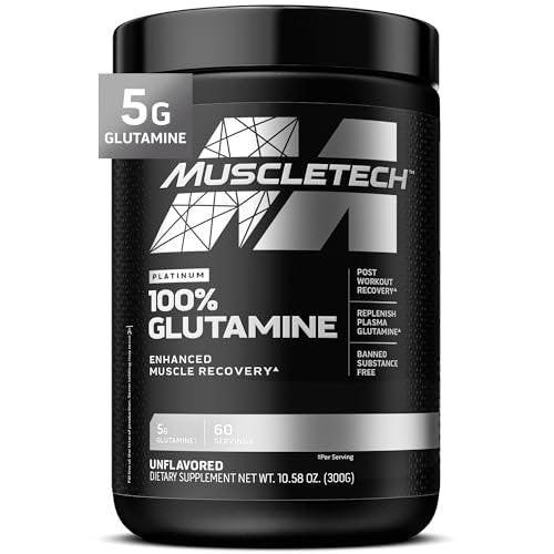 MuscleTech Glutamine Powder | 100% Pure L Glutamine Powder | Post Workout Recovery Drink | L-Glutamine Powder for Men & Women | Muscle Recovery | Unflavored (60 Servings) - görsel 8