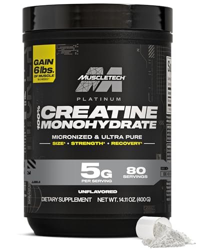 MuscleTech Creatine Monohydrate Powder, – Accelerates Recovery: Reduces muscle cell damage and inflammation, – Image 5
