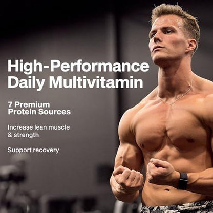 MuscleTech Platinum Multivitamins for Men & Women - Multi-Vitamin Supplement for Immune Support - 18 Vitamins & Minerals, Vitamin A C D E B6 B12 - Daily Workout Supplements for Men - 90 Capsules