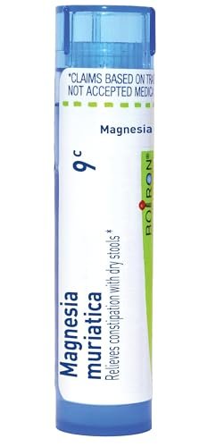 Boiron Magnesia Muriatica 9C for Constipation with Dry Stools – 80 Pellets