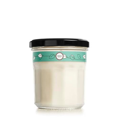 Mrs. Meyer's Clean Day Scented Soy Candle, – Natural Essential Oils: Infused with real basil essential oil, the – Image 2