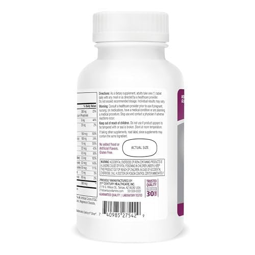 21st Century Sentry Senior Women 50 Plus Tablets, 100 Count - görsel 3