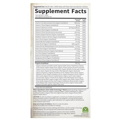 Garden of Life Once Daily Whole Food – Packaging: Bottle – Image 12
