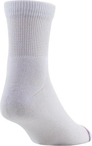 MediPeds Women's Diabetic Quarter Socks with Non-Binding Funnel Top, 2 Pairs, 9-11 - görsel 6