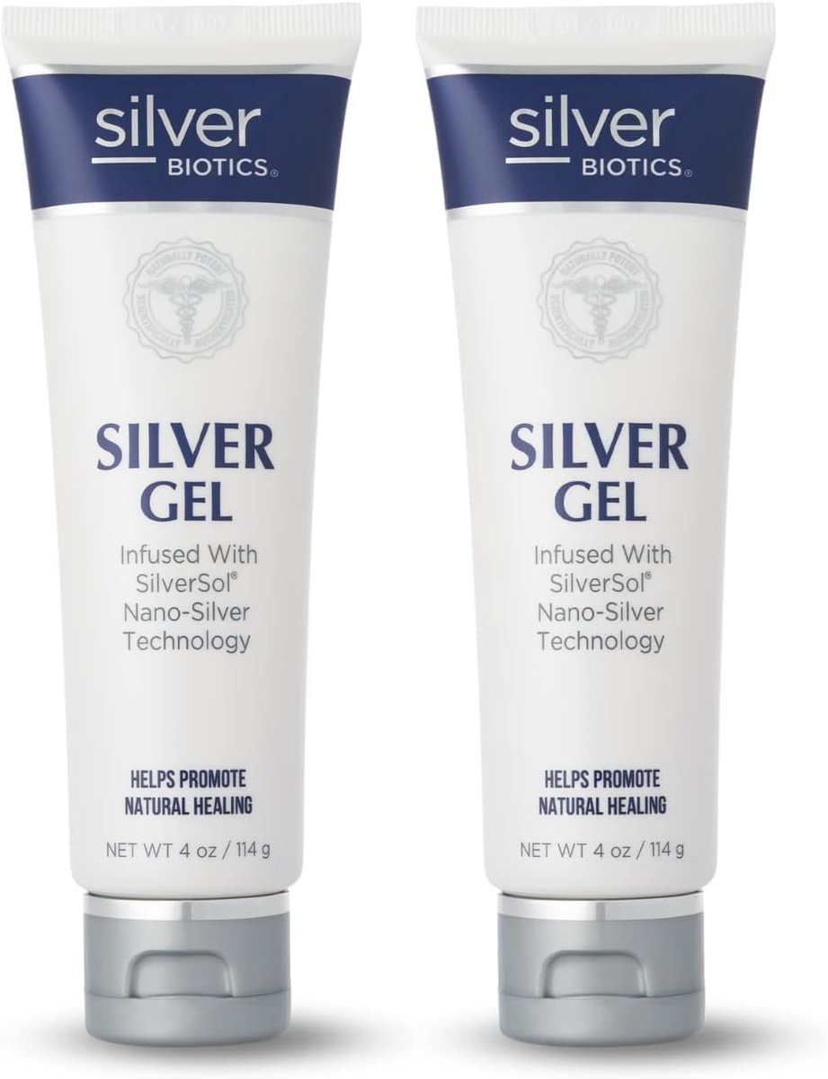 Silver Biotics 24 PPM Silver Wound Healing Gel | Layer of Protection for Cuts, Irritations, and Burns | 1.5 oz - görsel 15