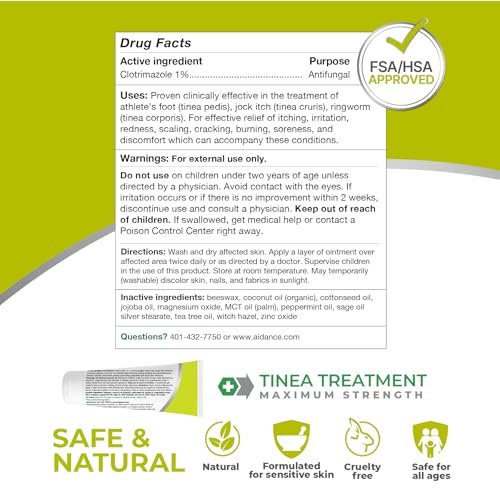 terrasil Tinea Versicolor Treatment Cream – Storage: Store at room temperature away from moisture and heat. – Image 12
