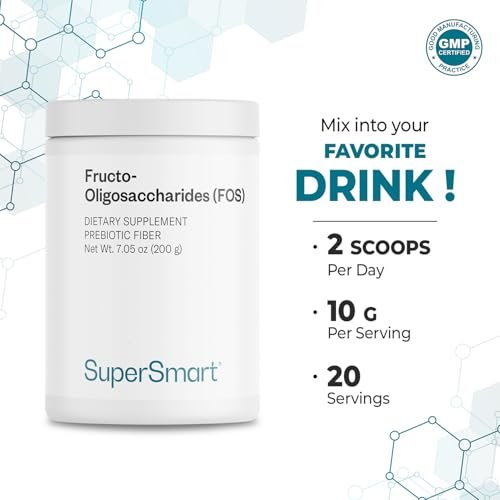Supersmart Fructo Oligosaccharides Powder – Neutral Taste: The mild sweetness of FOS blends easily without – Image 5