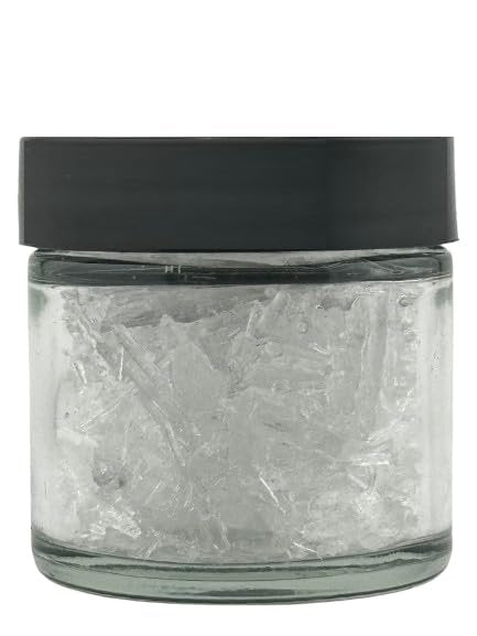 15 ML (0.5 FL OZ) Premium Menthol Crystals 100% Pure Organic and Natural in Glass Jar - görsel 2