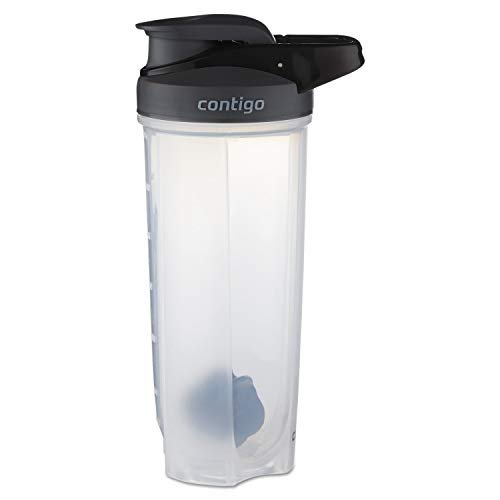 Contigo Shake & Go Fit Snap Lid Shaker Bottle, 28 oz, Black - görsel 7