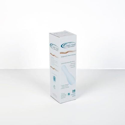 The Clean Seat 28 Pack Unscented Complete Coverage Pads for Men and Women