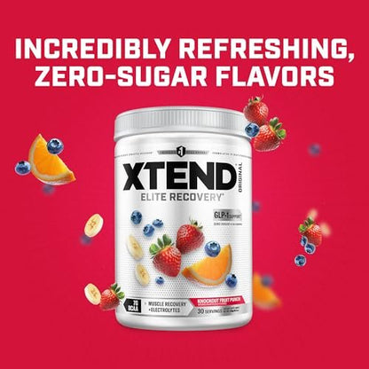 Xtend Original BCAA Powder, 7g BCAAs and – Easy Mixing: Simply mix one scoop with 10-12 oz of cold water and – Image 5