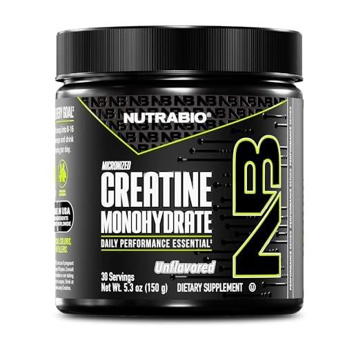 NutraBio Pure Micronized Creatine Monohydrate Powder Supplement, Unflavored, (150 g) - Supports Bulk Muscle Energy, Recovery, and Strength - HPLC Tested Creatine Powder Supplement for Men and Women - görsel 9