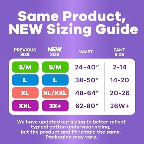 Always Discreet Adult Diapers for Women, Incontinence Underwear, Postpartum Essentials, Disposable Briefs, Max Absorbency, Bladder Leak Protection, Extra Large/XL, 15ct - görsel 5