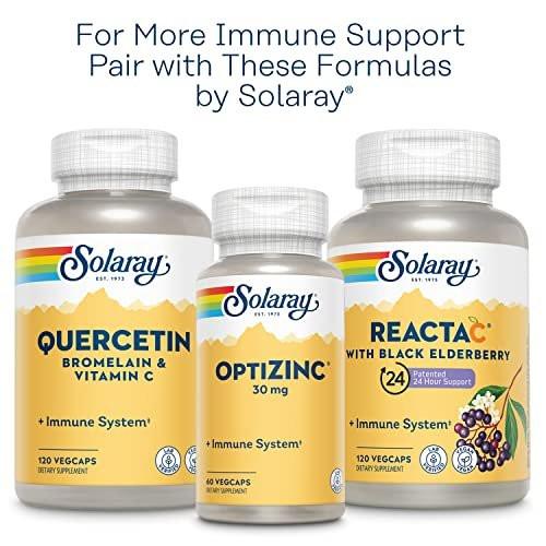 SOLARAY L-Lysine Monolaurin Immune Support Supplement, 1:1 Ratio for Immune System Function, 500 mg Each, 60-Day Money Back Guarantee, 30 Servings, 60 VegCaps - görsel 2