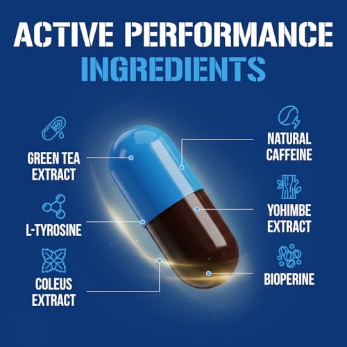 EVL Thermogenic Fat Burner Support - Fast Acting Weight Loss Energy and Appetite Support - Trans4orm Green Tea Supplement for Men and Women - 60 Servings - görsel 13