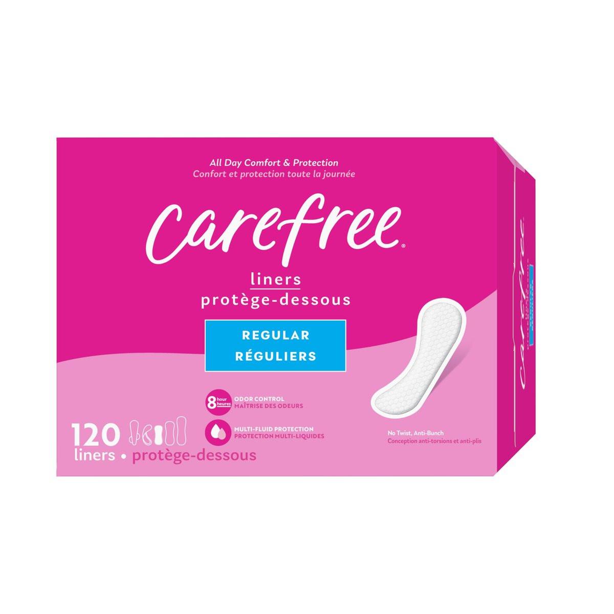 Carefree Thong Liners, Unscented, 196 Count (4 Packs of 49) – Cotton Daily Liners for Light Periods and Leaks - görsel 10