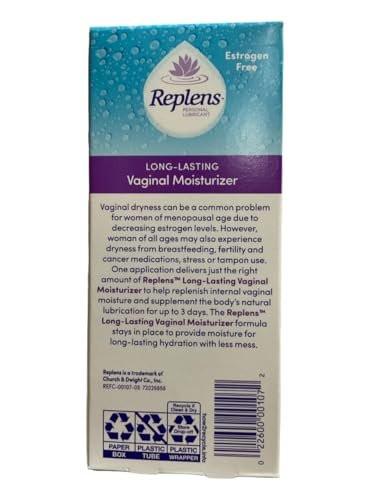 Replens Long-Lasting Vaginal Moisturizer with Reusable Applicator, 1.23 Ounce - görsel 2