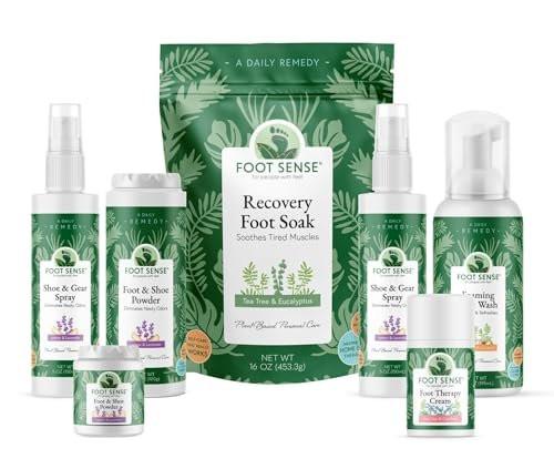 FOOT SENSE All Natural Foot & Shoe Powder, Foot Odor Eliminator for Long-Lasting Odor Control Lasts up to 6 Months, Deodorizes, Safe for Men, Women, Kids, Athletes, 100g - görsel 2