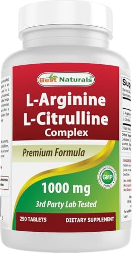 Best Naturals L-Arginine L-Citruline Complex – Supports Nitric Oxide Production: Nitric oxide helps relax blood – Image 12