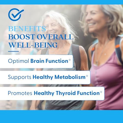 Doctor's Best L-Tyrosine 500mg Capsules - – Brain Support: L-Tyrosine helps maintain optimal levels of – Image 1