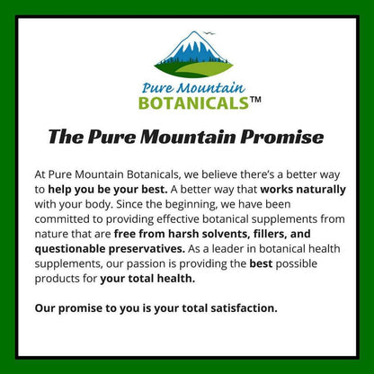 Pure Mountain Botanicals Ginger Capsules - 1000mg Organic Ginger Root - 90 Count - Kosher Vegan Non-GMO Gluten Free Supplement