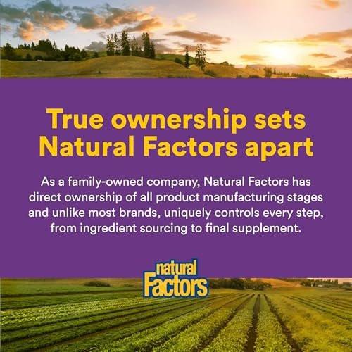 Natural Factors Kids Chewable Vitamin C 500 mg, Supports Immune Health, Bones, Teeth and Gums, Blueberry, Raspberry and Boysenberry, 180 Wafers - görsel 14