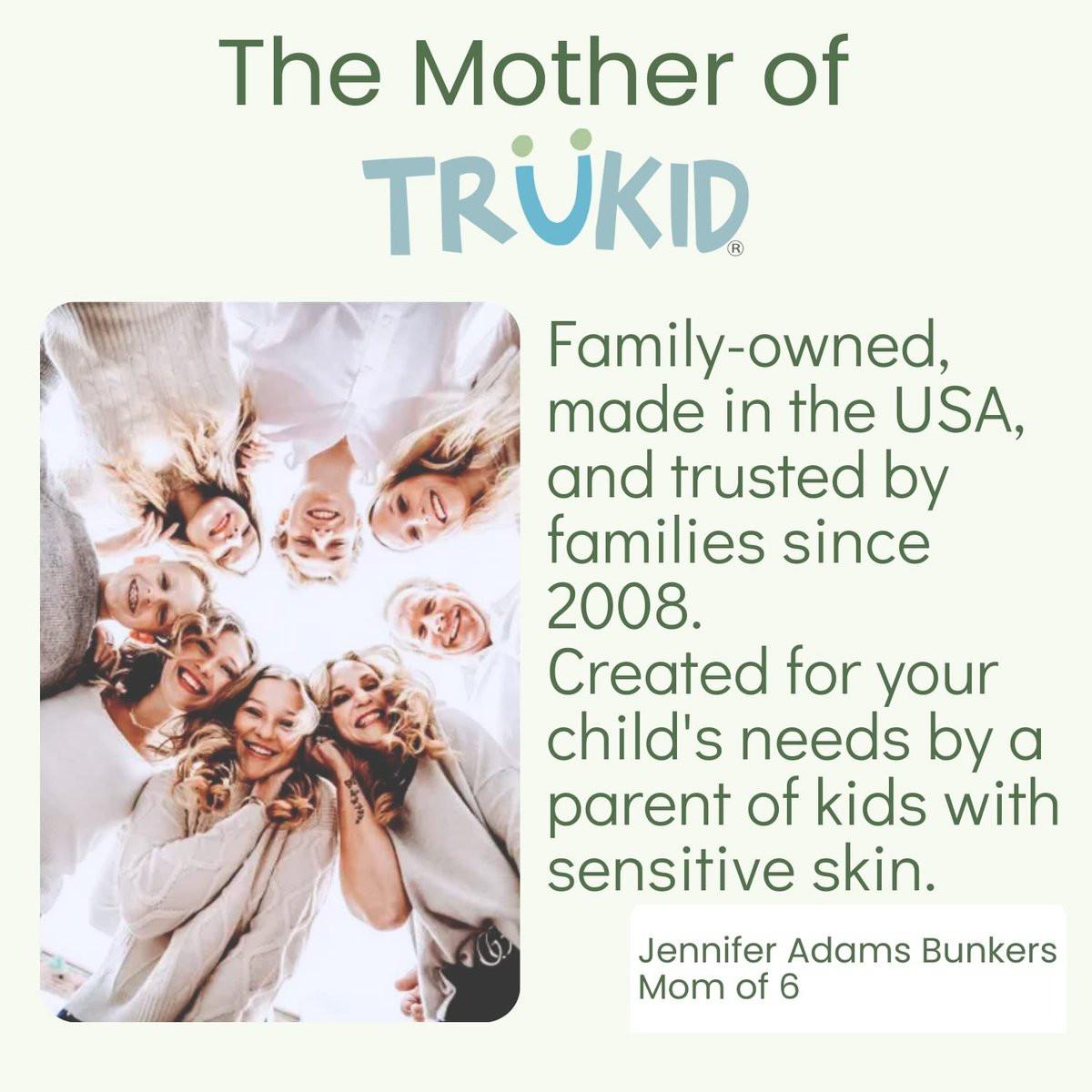 TruKid Kids Body Wash, Unscented Face, Body & Hand Wash for Delicate Skin - NEA-Accepted for Eczema – Dermatologist Tested, Non-Toxic, Tear-Free Baby Bath Essential, 8 fl oz - görsel 12