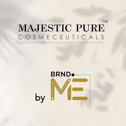 Majestic Pure Oil - 100% Pure and Natural- Cold Pressed & Hexane Free Natural Hair Growth Oil for Eyelashes, Eyebrows, Skin, Body, Face, Nails & Scalp - Coconut & Vanilla Formula Vitamin E Oil 8 Fl Oz