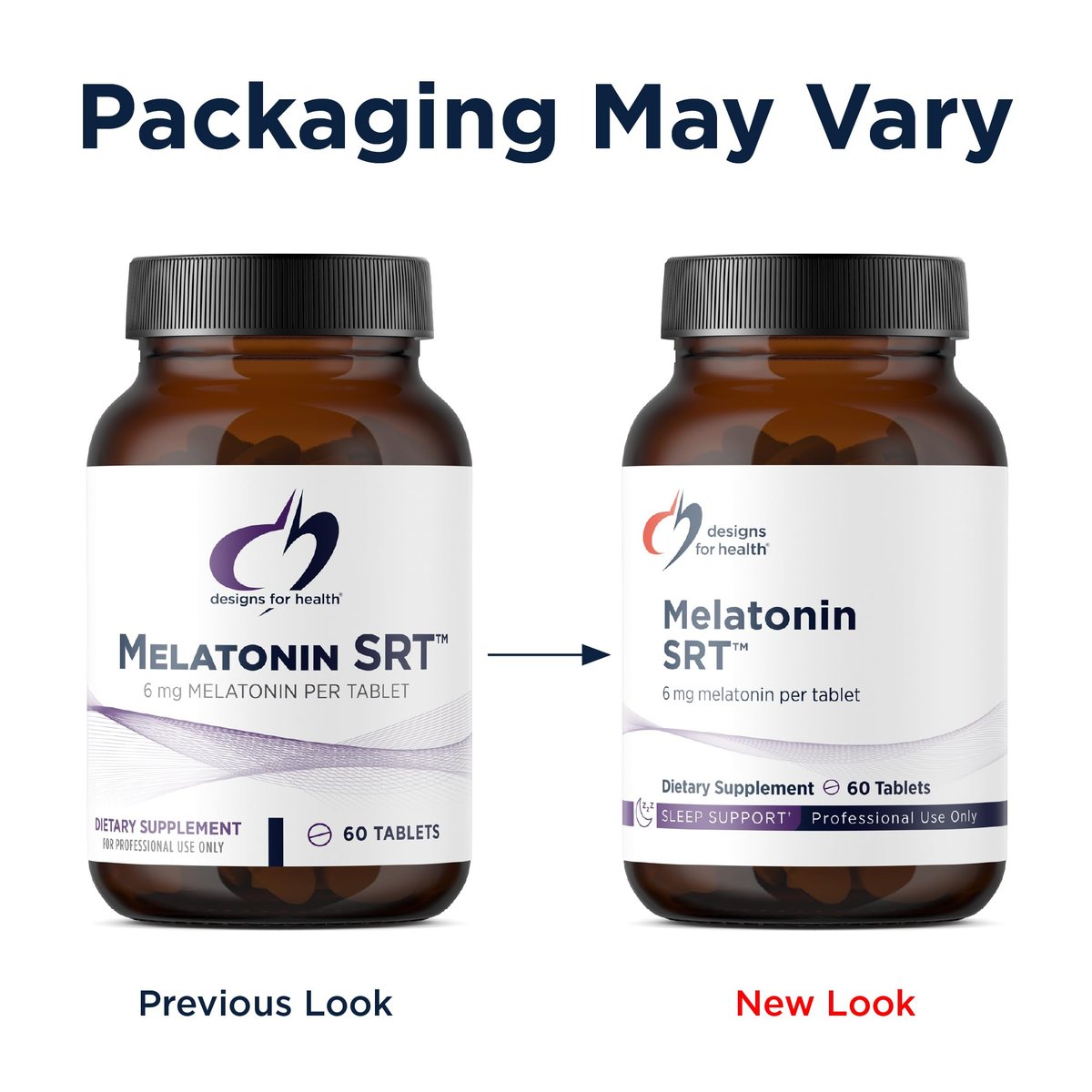 Designs for Health Time Release Melatonin SRT - Melatonin Supplement for Sleep - Sleep Supplement for Adults, 6mg Per Tablet - Vegan + Non-GMO (60 Tablets) - görsel 2