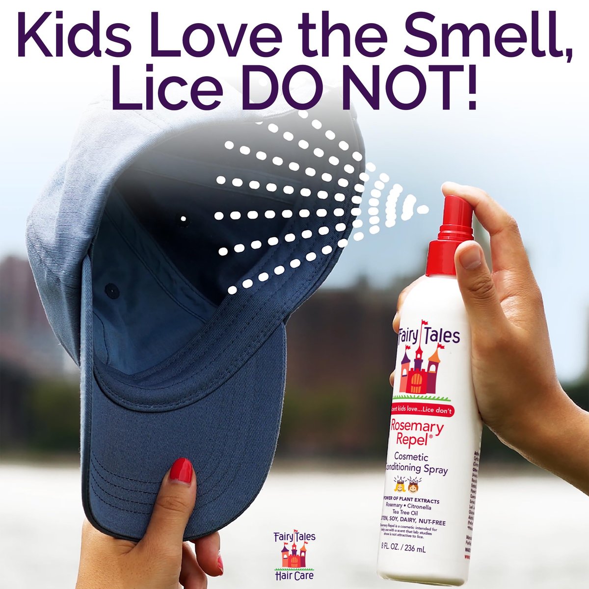 Fairy Tales Rosemary Repel Daily Kids Conditioning Spray – Kids Like the Smell, Lice Do Not, 8 fl oz. (Pack of 2) - görsel 7
