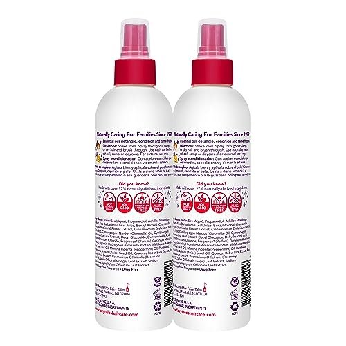 Fairy Tales Rosemary Repel Daily Kids Conditioning Spray – Kids Like the Smell, Lice Do Not, 8 fl oz. (Pack of 2) - görsel 1