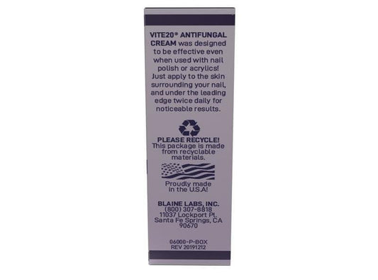V20 Vite 20 Antifungal Cream Fungus Killer Hand and Feet Nail Treatment
