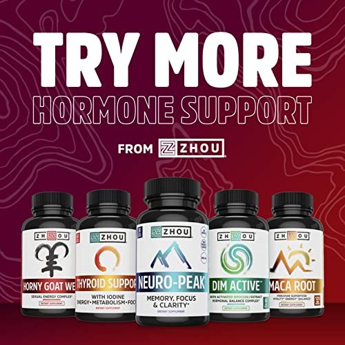 ZHOU Clarity & Vitality - DHEA Supplement for Women and Men, 50mg Pure DHEA for Hormonal Balance, Healthy Aging Support, Vegan - 60 Veggie Capsules (Pack of 1) - görsel 4