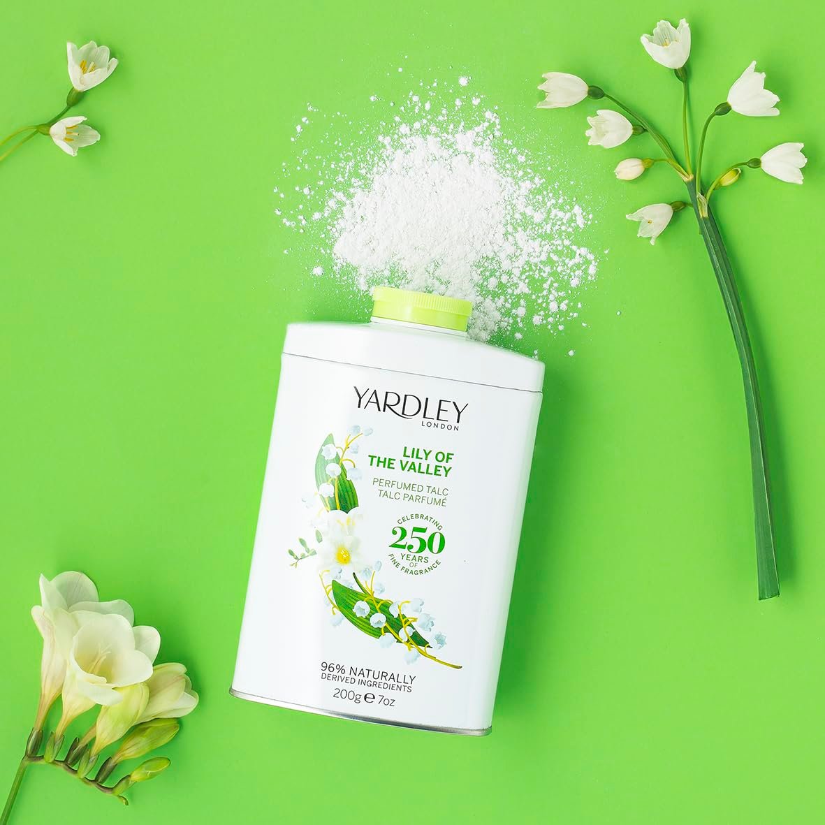 Yardley London Lily of the Valley Perfumed – Generous Size: The 200g (7.05 oz) pack provides ample product for – Image 5