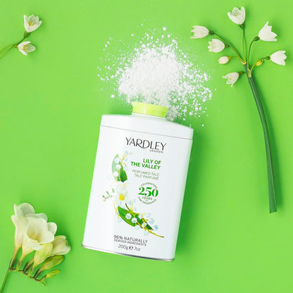 Yardley London Lily of the Valley Perfumed – Generous Size: The 200g (7.05 oz) pack provides ample product for – Image 5