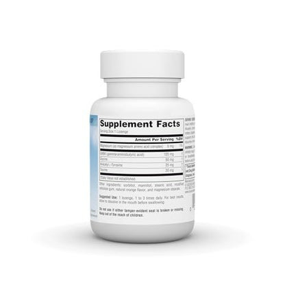 Source Naturals Serene Science GABA, 125 mg, Orange Flavored* - 30 Lozenges