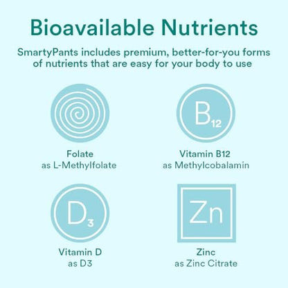 SmartyPants Prenatal Vitamins for Women, – Servings per Container: 20 (4 gummies per serving) – Image 16